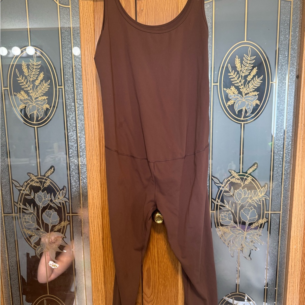Ingrid & Isabel Chocolate Brown Jumpsuit